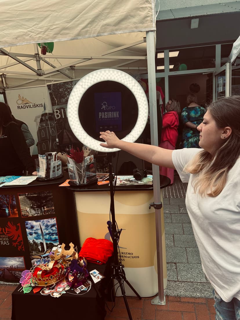 Foto būdelė Joniškio miesto šventėje